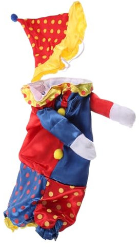 BESPORTBLE Hundehoodie Im Clown-Stil Aus Hochwertigem Material Warm Und Angenehm Für Hunde Für Alltag Spaziergänge Und Outdoor-aktivitäten Für Feiertage Und Haustierpartys