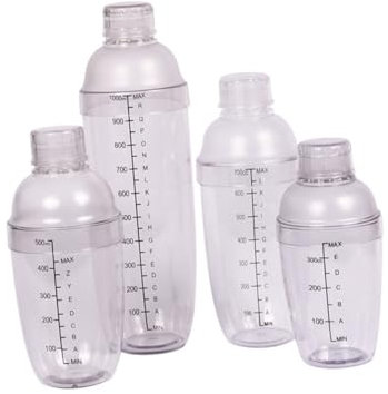 CONGARTENO 1juego Coctelera De Plástico Con Para Bebidas Para Cócteles y De Burbujas Utensilio