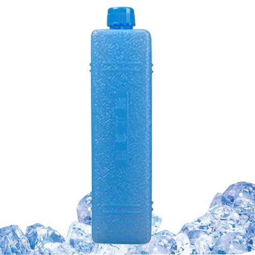 6pcs Portable Ice Boxes, Freezer Packs, Refrigerator Ice Crystal Box, Cooler Ice Packs Reusable Long Lasting, Air Conditioner Fan Ice Crystal Box, Cold Freezer Packs For Coolers