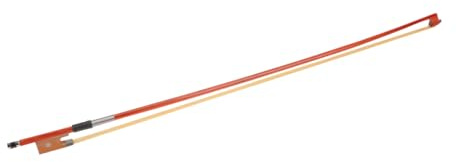 ibasenice Holz Geigenbogen 3/4 Größe Gerader Übungsviolinbogen Mit Pferdehaar Rotes Holz Für Violine Anfänger Und Fortgeschrittene Spieler