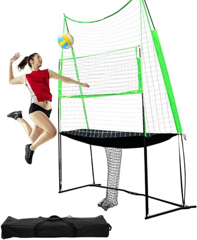 Volleybollnät för inomhus- och utomhusträning, perfekt för trädgård, strand och innergård