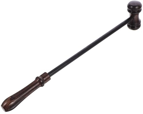 SUPVOX Marteau de Juge en Bois Massif, Maillet en Bois D'1 Pièce, Marteau de Vente aux Enchères Réutilisable, Outil Léger pour Salle D'audience et Bureau Judiciaire