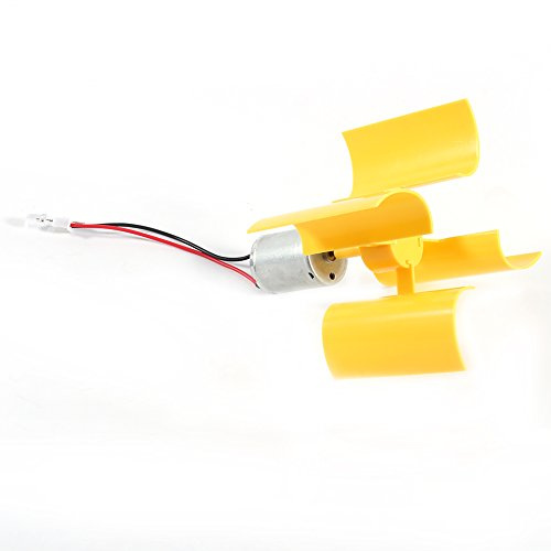Generador de viento Fydun Mini Vertical Windgenerator DIY Kit Pequeño Motor Vertical Turbinas de viento Palas Brise Generador de Energía Kits Herramienta de Enseñanza