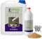 SGH-50 Gießharz (1,5 kg) Set zum Estrich reparieren (inkl. Estrichklammern und Quarzsand) farbloses 2K Epoxidharz Injektionsharz Vergussmasse Laminierharz zum Risse verharzen
