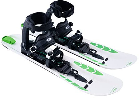 Crossblades Softboot Schneeschuhe Weiß 36-46 I 3in1 Schneeschuh zum Steigen, Fahren, Gleiten I Weltneuheit-Schneeschuhe zum Skifahren mit Wanderschuh