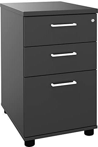 Standcontainer Optima 60 cm tief Anthrazit Container Büro