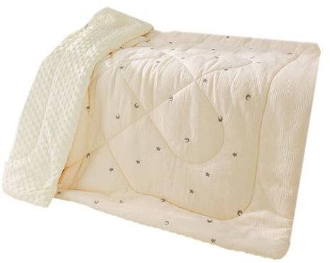 Baby-Wickeldecke für Kleinkinder, Jungen, Mädchen, atmungsaktiv, doppelseitig, Cartoon-Badetuch, gemütliches Kinderbett, Bettwäsche, dreilagig, Kinderbettdecke