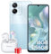 Blackview Smartphones, Color 8 16GB+256GB(TF 1TB), 6000mAh, Fast Charge, 6.75’’ FHD+ 90Hz, Android 13 Phone, 50MP Main Camera, 4G Phone Unlocked, 3 Card Slots, Fingerprint,GPS - Blue