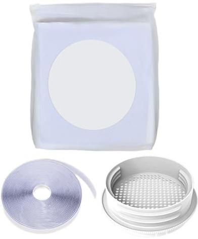 Kit de ventilación portátil de aire acondicionado, kit de ventana de ventilación de aire acondicionado, piezas de repuesto ajustables, accesorios de aire acondicionado para el hogar, apartamento