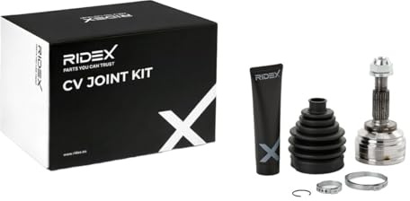 RIDEX Juego de articulación árbol de transmisión M20X1,5 5J0995 Junta Homocinética compatible con RENAULT Clio IV Grandtour KH Clio IV Hatchback BH Clio IV Furgoneta BH CLIO IV Familiar KH