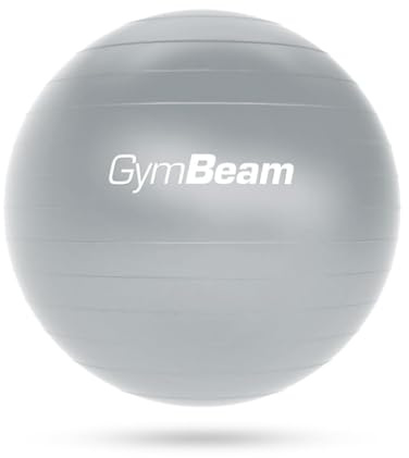 GymBeam Pilates Ball für Home Gym - Yoga Ball für Krafttraining, Dehnung, Rehabilitation und langes Sitzen, rutschfeste Oberfläche, Inklusive Pumpe, ideal für Schreibtischarbeit und Fitness