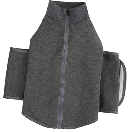 ZAICOLER Hundångestjacka Reflekterande Justerbar Lugnande Väst Krok och ögla Separation Rese Bomull Polyuretan Polyester (M)