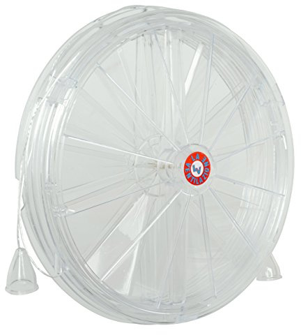 La Ventilazione AE200 Aérateur thermique pour fenêtre funicelles d'ouverture et de fermeture d'air, diamètre 210 mm, transparent simili verre