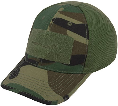 Pentagon Baseball Cap Raptor Woodland Camo, Woodland