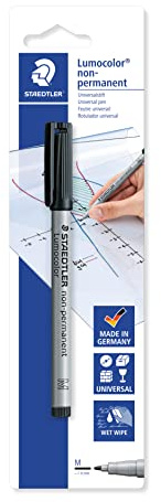 STAEDTLER MARS Folienstift Lumocolor M nonpermanent schwarz