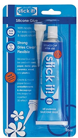 docrafts SILICONE GLUE - 80ml , Packaging May Vary