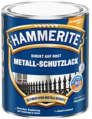 Hammerite Metallschutzlack Glänzend, Braun, 250ml