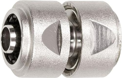 GEKA plus-Schlauchverbinder Stecksystem, 1/2 - 13mm MS Ni m. Spannmutter, 46.0761