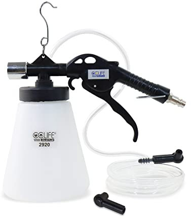 CCLIFE 0.75L Druckluft-Bremsenentlüfter Bremsenentlüftungsgerät Bremsflüssigkeitswechselgerät