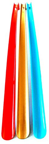 HAC24 3 Stück XXL Schuhlöffel Kunststoff 60 cm Schuhanzieher lang Schuhanziehhilfe