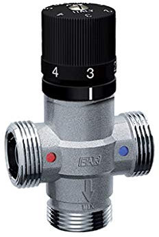 3957 Mitigeur thermostatique chromé 34 3/4avec connexions mâles FAR