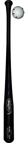 Louisville Slugger Schläger-/Ball-Kombination, aus Kunststoff, schwarz