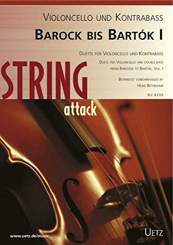 Von Barock bis Bartók I, Duette für Violoncello und Kontrabass