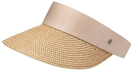 Roeckl Damen Salina Sonnenvisier Braun Sonnenhut, beige/Brown, ONE Size