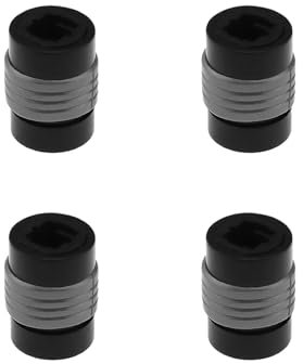 Paquet de 4pcs Adaptateur Toslink à Fiber Optique Adaptateur d'extension Optique TOS vers TOS Coupleur Femelle à Femelle pour Câbles Audio Optiques