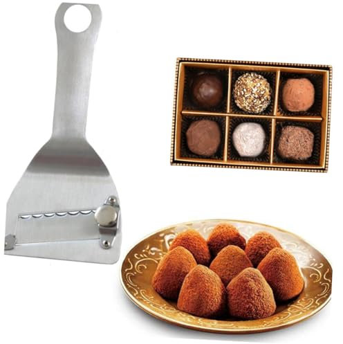 COLLBATH Râpe à Truffe Acier Portable Trancheuse Pratique Pour Chocolat Fromage Et Pour Cuisine Et Boulangerie