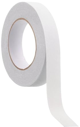 20mm X 10m Melamine Edge Banding White Self-Adhesive Furniture Edging Strip Veneer Tape PVC Edge Banding for Furniture Restoration Cabinet Repair Wooden Panels DIY Application