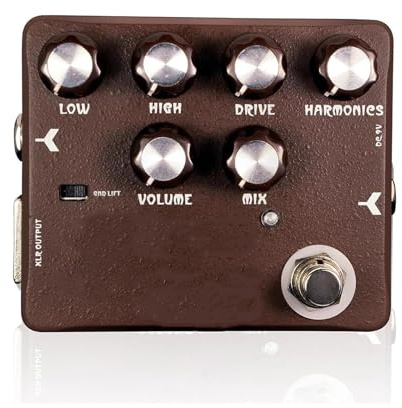 Pedales De Efectos De Guitarra Profesionales Pedal De Efectos Para Bajo Amplificador De Válvulas Clásico Bypass (D53)