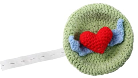 Sköldpaddströja med hjärtformade vingar – söt stickad kostym med justerbara remmar – smådjurskal-kläder för kallt väder och cosplay – perfekt för jul, alla hjärtans och fotograferingar