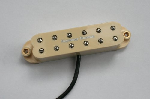 Seymour Duncan SJBJ-1B-C Humbucker Single Size JB Junior Strat Pickup für E-Gitarre Weiß
