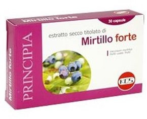 KOS - MIRTILLO FORTE 30 COMPRESSE benessere della vista, del microcircolo, allevia il senso di gambe pesanti