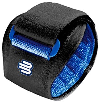 Bauerfeind EpiPoint Ellenbogenband, stabilisierende Unterstützung bei Ellenbogenschmerzen, Schwellungen und Verletzungen, Farbe: Schwarz