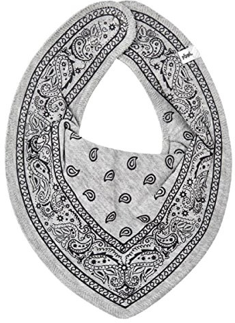 Pippi Baby Mädchen Jungen (0-24 Monate) Schal, Paisley Muster (Paisley grau)