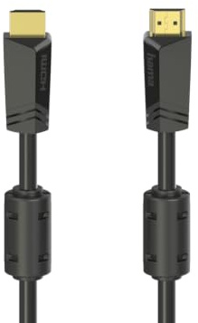 Hama HDMI Anschlusskabel HDMI-A Stecker HDMI Stecker 10.00m schwarz 00205009 HDMI Kabel