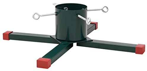 vidaXL Weihnachtsbaumständer Christbaumständer Tannenbaumständer Baumständer Weihnachtsbaumhalter Weihnachtsbaum Ständer Halter 60x60x16cm