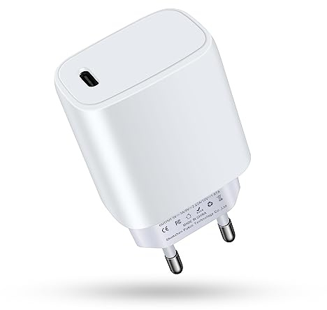 20W USB C Netzteil Stecker,USB C Adapter für Samsung Galaxy A16 5G/A55/A15/A35/A54/A14 5G/A34/S25/S24/S23/S21,iPhone 16/15 Pro,PD 3.0 USB C Ladegerät Ladestecker,Schnellladegerät USB C Ladeadapte