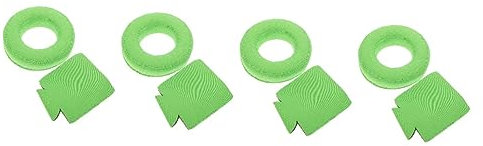 MAGICLULU 4 Juegos Juego de Copas de flotabilidad Enfriador Flotante de Neopreno Posavasos Flotante de Neopreno portavasos Posavasos montaña Rusa Flotante Posavasos flotantes Reutilizable