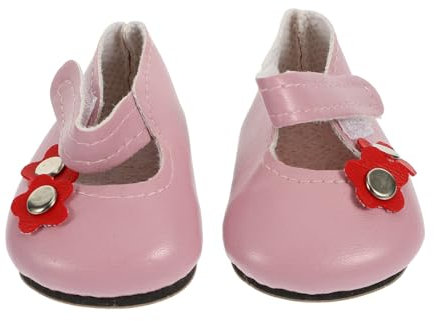 ERINGOGO Miniatur-Puppen-Schuhe Für Baumwollpuppen Dekorative Puppenschuhe Puppenmädchenschuhe Langlebiges Pu-Material Puppen-DIY-kostüm-Accessoires