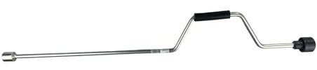 Handkurbel 85cm lang mit 6-Kant 19mm für Stützen Wohnwagen Hänger Wohnmobil