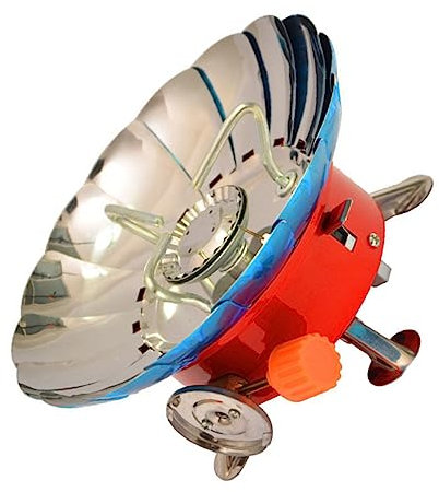SUPVOX Poêle cuisinière à gaz portable mini-barbecue barbecue portatif bruleur burner batteries de cuisine réchaud de camping portatif réchaud à gaz de camping alliage d'aluminium