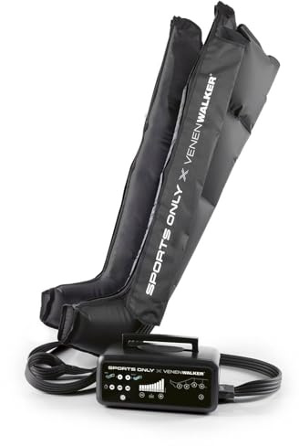 SPORTS ONLY x VENENWALKER Massageboots | Recovery Boots mit 10 Druckstufen & Wechseldrucktechnik | Bein Massagegerät für optimierte Regeneration - zertifiziertes Medizinprodukt