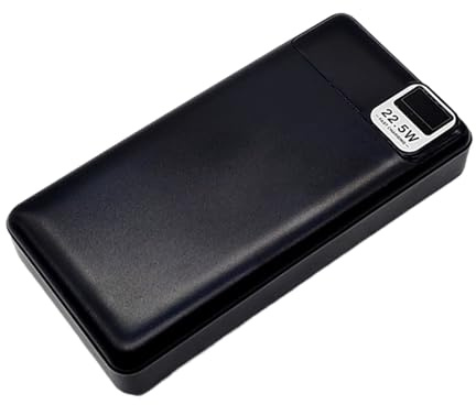 Sucritude Batterie Externe Camouflée Sécurisée - Fausse Batterie Externe Boîte de Cachette pour Argent | Boîtier Antivol Portable et Discret pour Objets de Valeur Maison Bureau