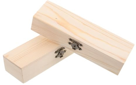 VILLCASE 2 Stück Federmäppchen mit Selbstgemacht Kreativität und Großem Fassungsvermögen Multifunktionale Stiftebox für Büro und Zuhause Beige und Leicht zu Reinigen