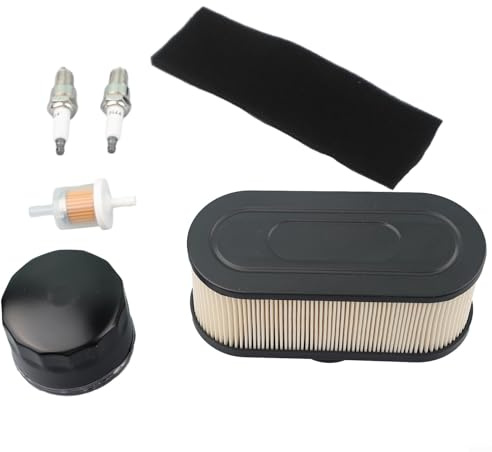 Volakebeing Kit tagliaerba motore tagliaerba con filtro aria 99999-0384, filtro olio 49065-7007, filtro carburante 49019-00142, Spark BPR4ES compatibile con FR541V FR65