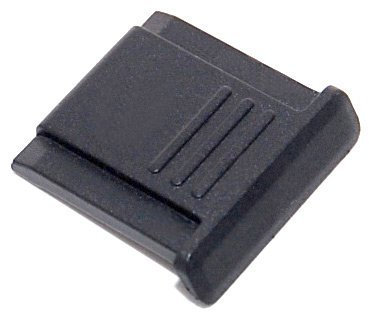 Cache Griffe Flash, Cache Sabot Flash Universel pour Reflex Canon Nikon PENTAX Olympus + All in Magic (Nettoyage Optique)