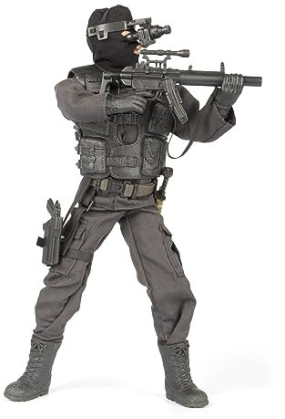 WORLD PEACEKEEPERS from Peterkin | 12 Navy Seal Night Ops Action Figure & Accessories | 1:6 Scale | Action Figures & Accessories | Ages 3+